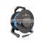 Fiber Optic Connector Black Cable Waterproof Reel Deployable Broadcast Cable Reel Management System