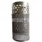 perforated metal steel mesh filter tube for water