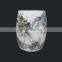 Chinese Hand Painted Ceramic Landscape porcelain stools for home and outdoor decoration