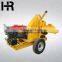 Green Tree branches leaves/ tree branches/ wood pieces mobile type grinder