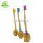 China Factory Soft High Quality Charcoal Bamboo Toothbrush Holder