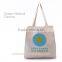 Promotional printing canvas tote bags wholesale