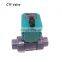 CTF-001 SS304 Brass UPVC BSP NPT shutoff motorized ball valve for water Control