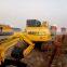 Японский мини-погрузчик-экскаватор на гусеничном ходу Komatsu PC55, подержанный недорогой гусеничный экскаватор Komatsu PC55