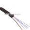 Shenzhen Hanxin Factory Anatel Certificate FTTH drop flat cable 1/2/4 core G657A G652D fiber optical Wire cable