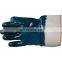 Industrial Jersey Cotton Nitrile Fully Dipped Safety Cuff Oil Resistant Gloves