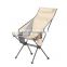 Wholesale Custom Logo Lightweight Outdoor Foldable Portable  Aluminum Easy Beach Folding Camping Chairs