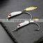 JOHNCOO Weighted Swimbait Hooks with Blade Attachment Fishing Lures Jig Heads Weighted Twistlock Crankbait Fishing Spinner Bait