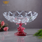 Nordic Home Office Hall Decor Custom Lily Pie Cake Fruit Crystal Dish Bowl