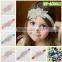 Western flower crystal hairband with leaves children baby headband for girls MY-AC0011