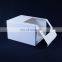 Custom Logo with Clear Window White Gift Coffee Mug Box Cardboard Packaging Box