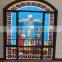 Custom Texture Architectural Church Windows Transparent Tiffany Stained Glass Panels Wholesale Decoration Art Glass