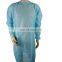 Blue Disposable Factory Medical Civil Isolation Surgical Gown