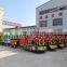 Indoor and outdoor park center kids and adult amusement park sightseeing tourist road electric trackless train rides for sale