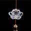 Crystal Car Pendant Personality Crystal Lotus Pendant Ladies Car Interior Decoration