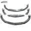 C117 CLA CLA45 R1 Style Carbon Fiber Front Lip Front Bumper Lip Front Separator For Mercedes Benz CLA C117