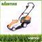 Professional and new green electric lawn mower,portable lawn mower