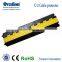 stage cable protector/2 channels PVC cable ramp/high quality cable protector/original plastic cable bank