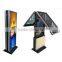 47"floor stand mounted double digital lcd advertising player touch screen display usb looping-advertisements ad