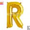 2016 wholesale decorational giant gold helium balloon letters                        
                                                                                Supplier's Choice