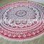 Boho Hippie Round Towels Mandala Beach Towel