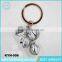 Vintage Bulk Cross Shape Key Chain Lanyard Leather Wholesale Key Ring
