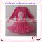 Wholesale Cheap hotsell flower girl dress with blue sash