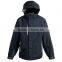 hoodie college jacket with rib hem
