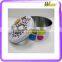 Special customized round tin box for candy packaging with can tin box