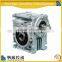 Modern modular designed Nrv 75 50 : 1 ratio 20Cr key 6mm single input gear shaft worm speed reducer