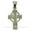 Small Celtic Cross Silver Pendant, pn112