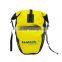 Yellow Pvc Tarpaulin Bicycle Frame Rear Bag Waterproof for Hiking Outdoor