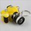 Simulation LED Luminous Creative Camera Sound Keychains Cute Toys Bag Hangings