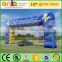 Printed logo outdoor inflatable finish line arch inflatable green arch
