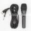 Handhold wired Dynamic microphone set with box and cable, Handhold Dynamic microphone, wired microphone, Stage microphone