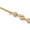 Indian Traditional Goldtone Polish With Pearl Maang Tikka Head Chain Matha Patti