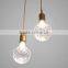 E27 8W GLOBE LED LIGHTING BULB FILAMENT GOLF LAMP POLYHEDRAL CLEAR GLASS