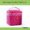 Wholesale solid color insulted polyester cooler bag tote handle
