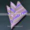 Fashion Novelty Design 100% Silk Pocket Squares