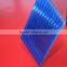 bronze twin wall Bayer material hollow polycarbonate panel building material for wall walkways awning