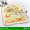 70% polyester 20% polyamide microfiber chamois printed face towel