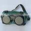 2016 chinese welding goggles 1.3mm PC lens welding goggles 50 mm round lens welding goggles manufacturer in China
