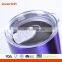 30oz Vacuum Insulated Stainless Steel Tumbler with non-spill slide splash lid