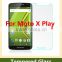 Hot Selling Custom Tempered Glass Clear Screen Protector For Moto X Play