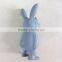 rabbit stressball pu foam gray rabbit animal promotion gift