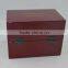 Handmade large capacity red wooden packaging boxes