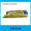 Gold or silver thermal foil emergency blanket