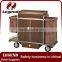 High Quality guest room service cart laundry trolley