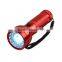 multi color 51 led aluminum flashlight