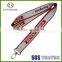customized fancy satin ribbon lanyard